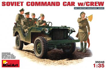 1:35 SOVIET COMMAND CAR w/CREW